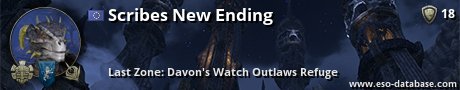Signatur von Scribes New Ending