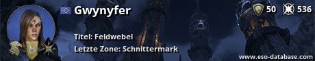 Signatur von Gwynyfer