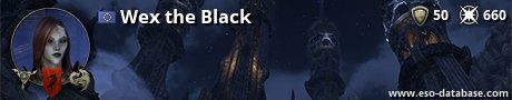 Signatur von Wex the Black