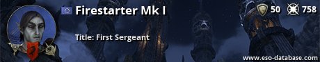 Signatur von Firestarter Mk I