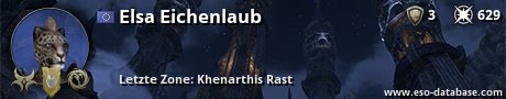 Signatur von Elsa Eichenlaub
