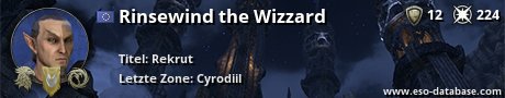 Signatur von Rinsewind the Wizzard
