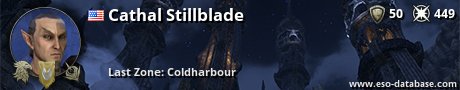 Signatur von Cathal Stillblade