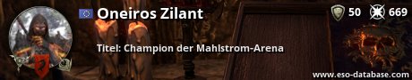 Signatur von Oneiros Zilant