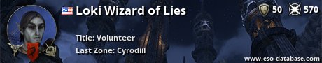 Signatur von Loki Wizard of Lies