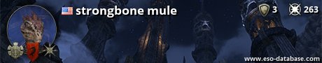 Signatur von strongbone mule