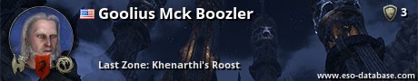 Signatur von Goolius Mck Boozler