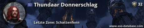 Signatur von Thundaar Donnerschlag