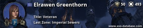 Signatur von Elrawen Greenthorn