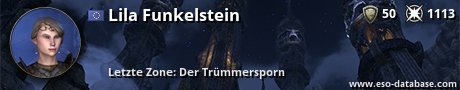 Signatur von Lila Funkelstein