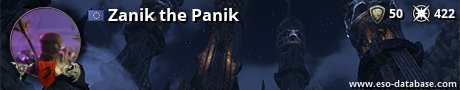 Signatur von Zanik the Panik