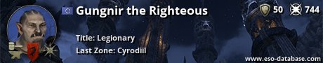 Signatur von Gungnir the Righteous