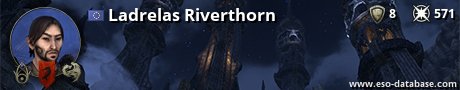 Signatur von Ladrelas Riverthorn