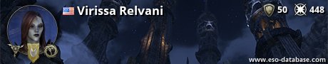 Signatur von Virissa Relvani