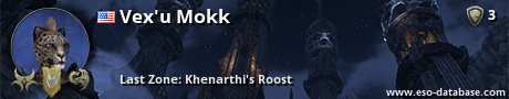 Signatur von Vex'u Mokk