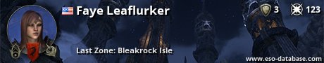 Signatur von Faye Leaflurker