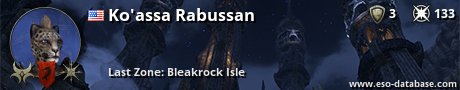 Signatur von Ko'assa Rabussan