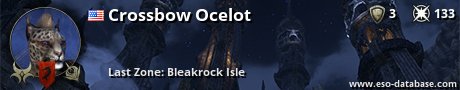 Signatur von Crossbow Ocelot