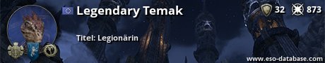 Signatur von Legendary Temak