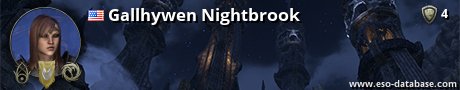 Signatur von Gallhywen Nightbrook