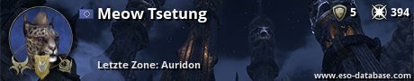 Signatur von Meow Tsetung