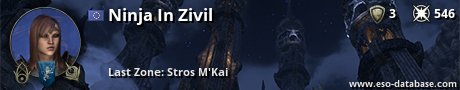 Signatur von Ninja In Zivil