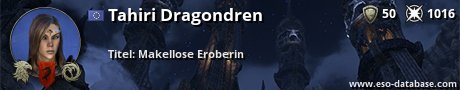 Signatur von Tahiri Dragondren