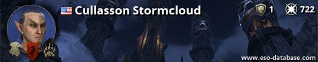 Signatur von Cullasson Stormcloud