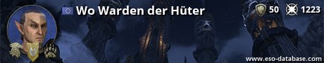 Signatur von Wo Warden der Hüter