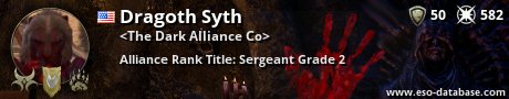 Signatur von Dragoth Syth