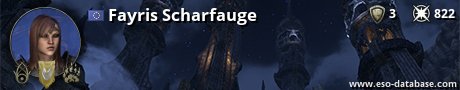 Signatur von Fayris Scharfauge