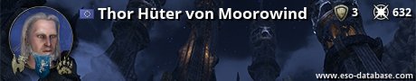 Signatur von Thor Hüter von Moorowind
