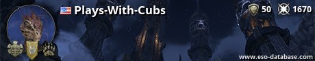 Signatur von Plays-With-Cubs
