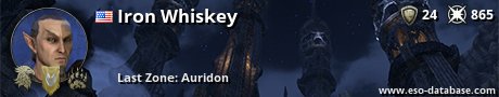 Signatur von Iron Whiskey