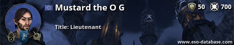 Signatur von Mustard the O G