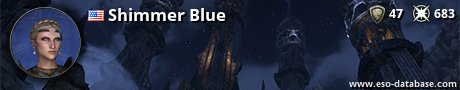 Signatur von Shimmer Blue