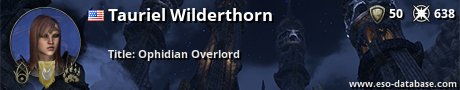 Signatur von Tauriel Wilderthorn