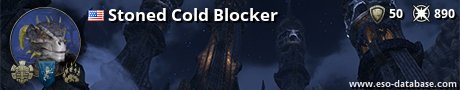 Signatur von Stoned Cold Blocker