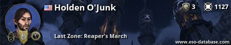 Signatur von Holden O'Junk