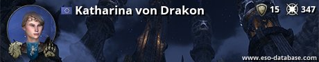 Signatur von Katharina von Drakon