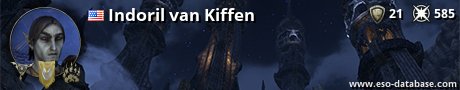 Signatur von Indoril van Kiffen