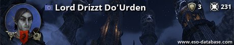 Signatur von Lord Drizzt Do'Urden