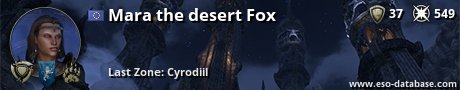 Signatur von Mara the desert Fox