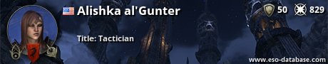 Signatur von Alishka al'Gunter