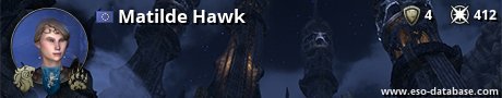 Signatur von Matilde Hawk