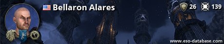 Signatur von Bellaron Alares