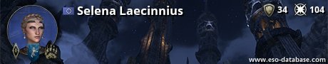 Signatur von Selena Laecinnius