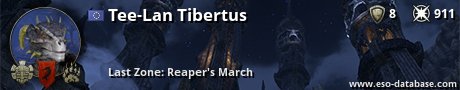 Signatur von Tee-Lan Tibertus