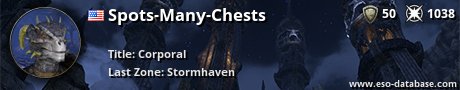 Signatur von Spots-Many-Chests