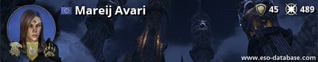 Signatur von Mareij Avari